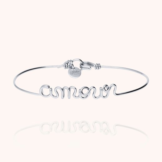 Atelier Paulin Bracelet Original Amour Argent On sale on