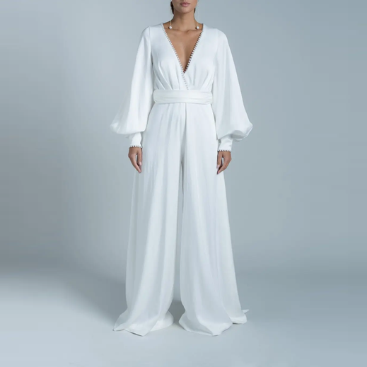 Rime Arodaky Combinaison Micah Blanc 34 On sale on Choose