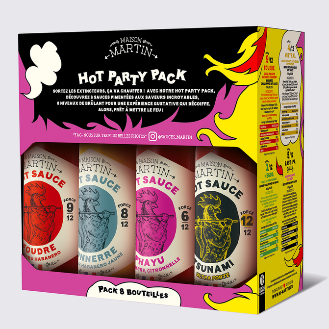 Coffret cadeau de sauce piquante #1 Hot Dad – Meilleur cadeau de fête des  pères (#1 Hot Dad Hot Sauce Box)