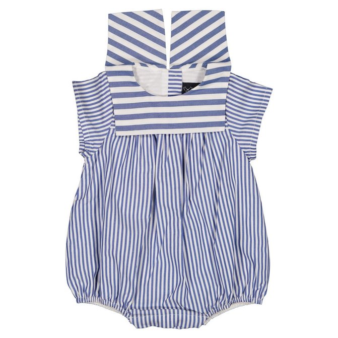 ロンパース・カバーオール Maison marelle    Romper BOURBON ご予約終了】Maison Marelle｜Romper BOURBON - blue – MICHEL