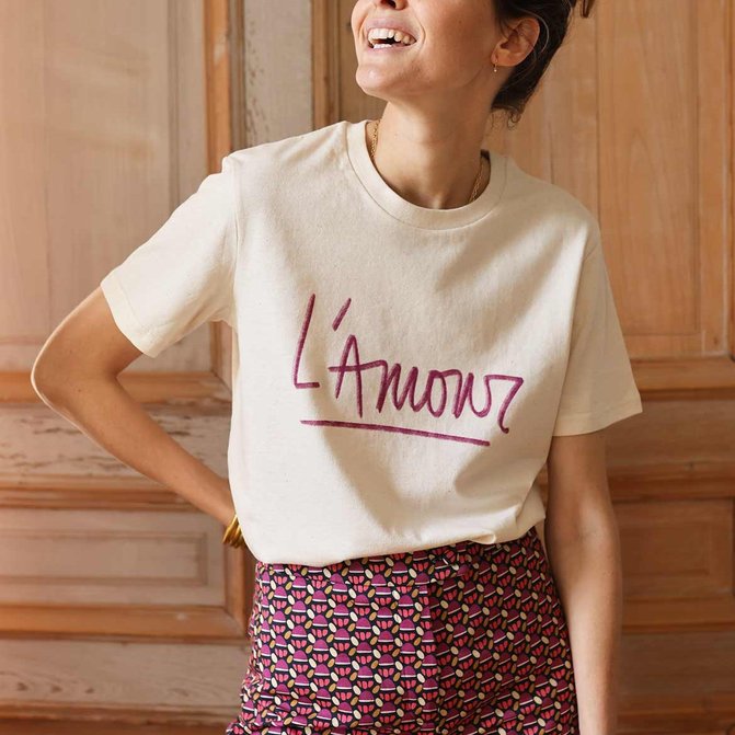 Elise Chalmin T Shirt l Amour cru On sale on Choose