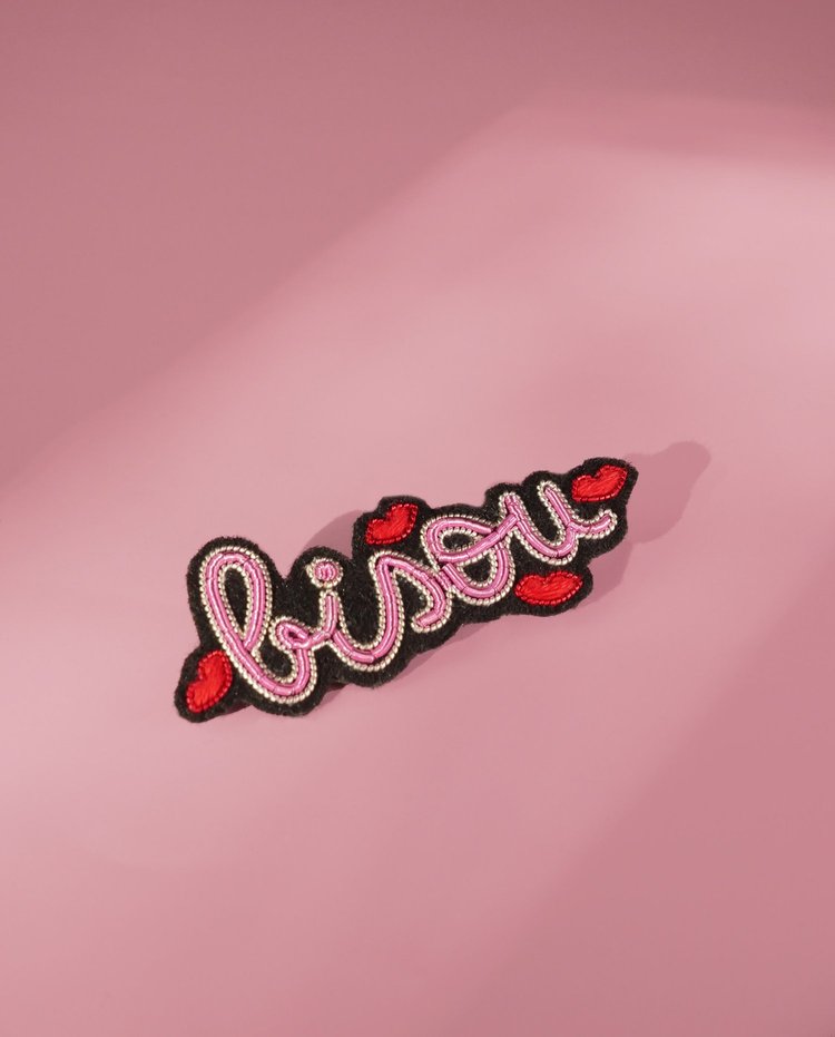 Broche - Bisou