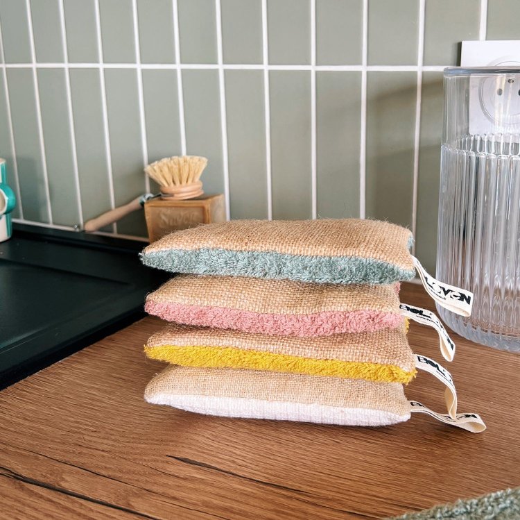 Kit de 4 Éponges Lavables