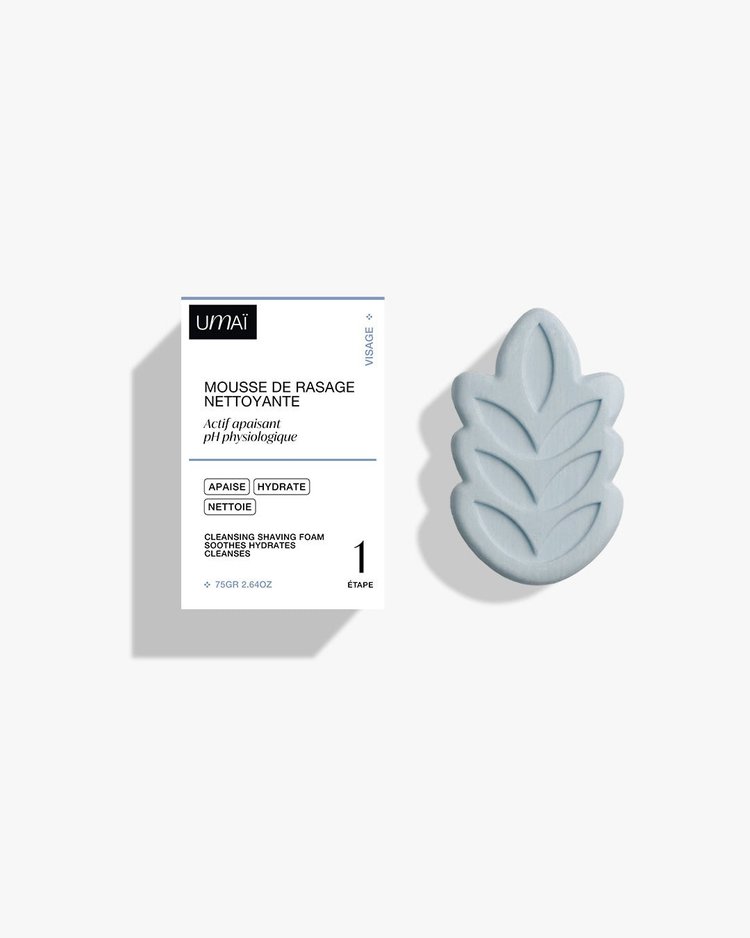 Mousse de Rasage Nettoyante - Apaise & Protège