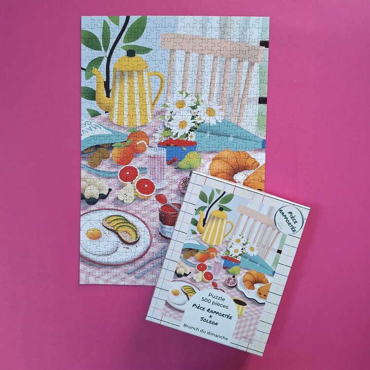 Puzzle 500 Pièces Brunch du Dimanche