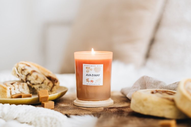 Bougie Parfumée - Roulé à la Cannelle