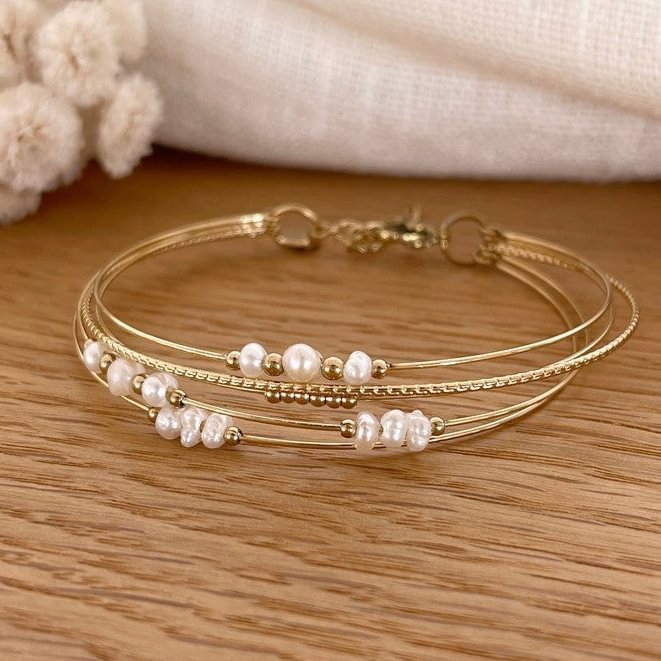 Jonc Charlie - Perles d'Eau Douce