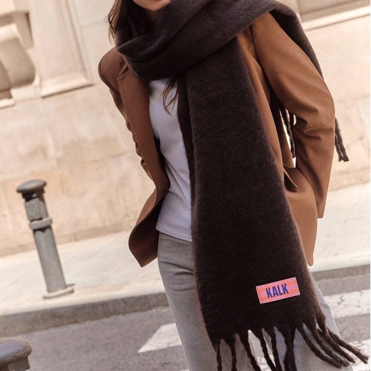 Écharpe First - Colori au Choix - Brown