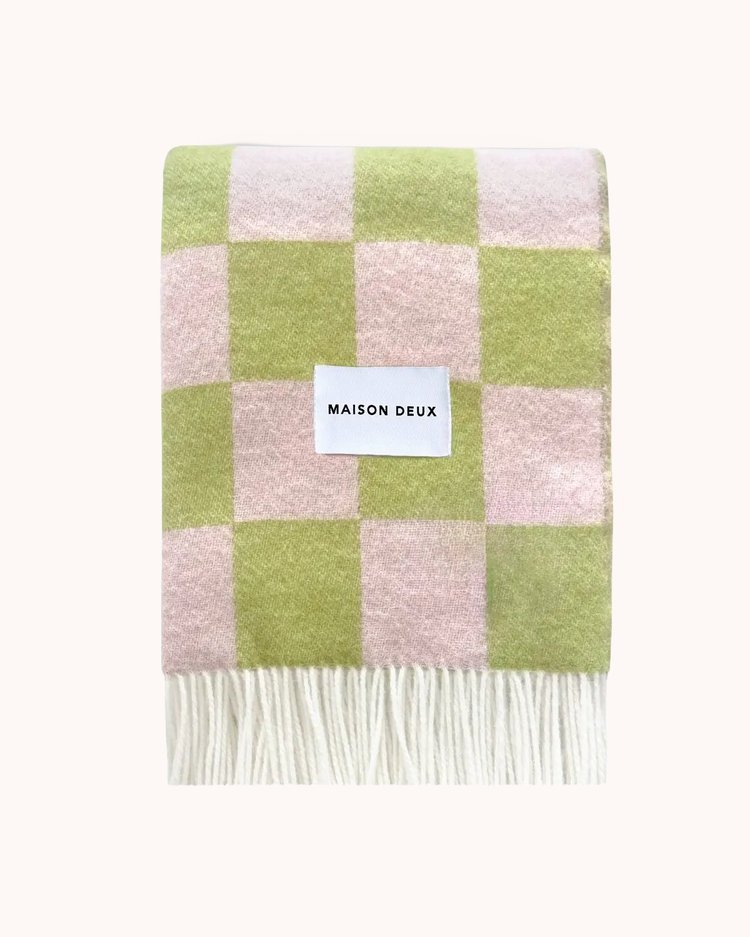 Plaid Checkerboard XL - Kiwi Pink