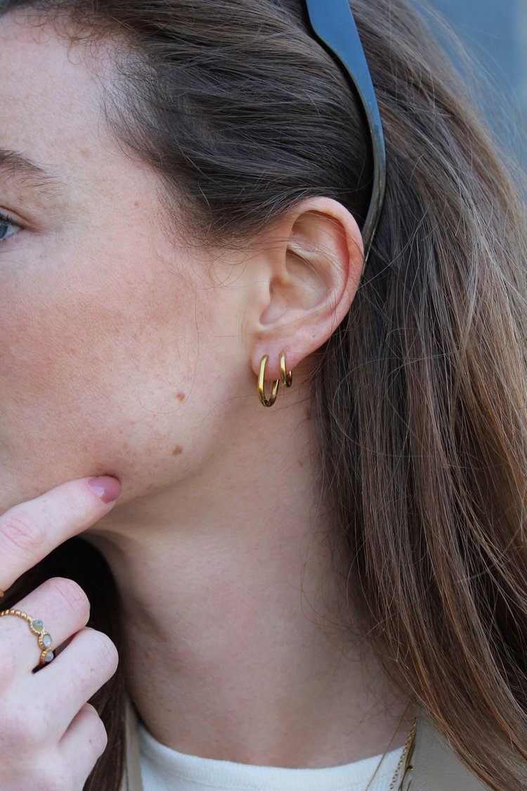Boucles d'Oreilles Basic - 1CM