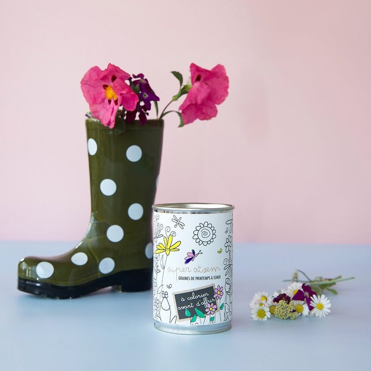 Kit à Semer - Super Atsem à Colorier