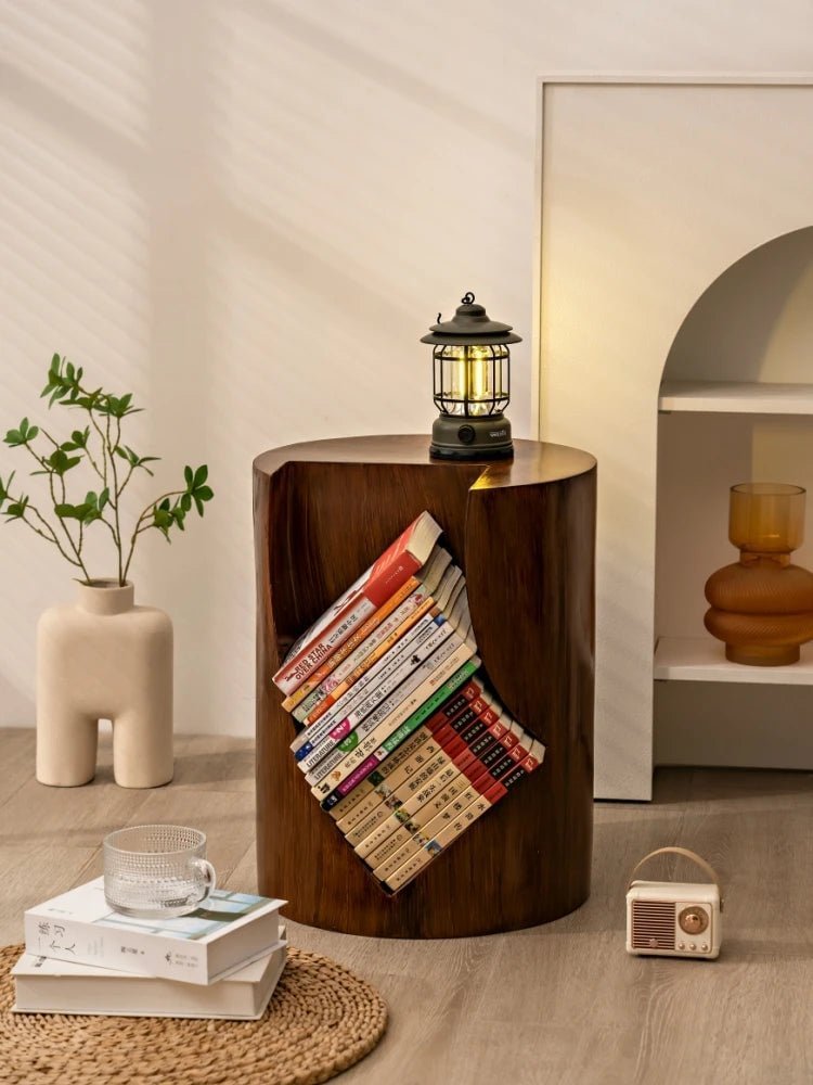 Stump Book Nook