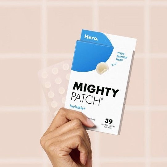 Mighty Patch ™ Invisible+ - Patchs Anti-Boutons Ultra Fins