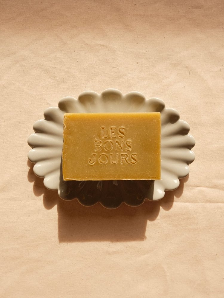 Porte Savon Coquille - Gris Perle